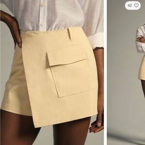 Elegant Cream Women's Skort